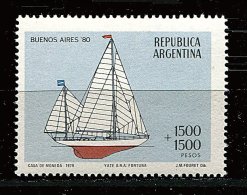 Argentine ** N° 1188 - Yacht A.R.A. Fortuna - Unused Stamps