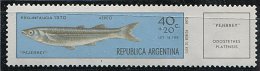 Argentine ** PA N° 137 - Surtaxe Pour L'enfance. Poisson - Airmail