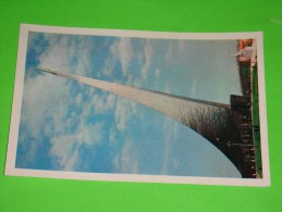 Russia,SSSR,Moscow,Sputnik,satelite,monument To Space Heroes,astro Sculpture,postcard - Sterrenkunde