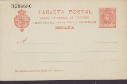 Spain Postal Stationery Ganzsache Enteri Alfons XIII. 10 Cs 1904 (Weltpost) Unused Perfect SCARCE Card !!! - 1850-1931