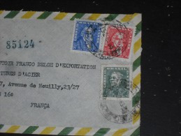 LETTRE RECOMMANDEE BRESIL BRASIL AVEC YT 678 679 ET 584A - JOSE BONIFACIO - DUC DE CAXIAS - - Briefe U. Dokumente