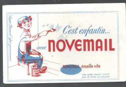 Buvard. NOVEMAIL C'est Enfantin Avec NOVEMAIL - Paints