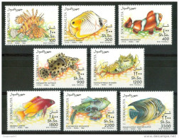 1994 Somalia Fauna Marina Pesci Fishes Poissons Set MNH** - Somalia (1960-...)