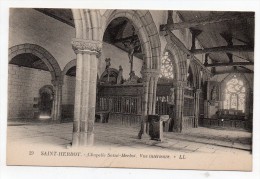 Cpa 29 - Saint Herbot - Chapelle Saint-Herbot - Vue Intérieure - Saint-Herbot