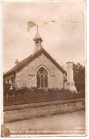 CARTE POSTALE PHOTO De Church Of Scotland Et War Mémorial, Boat Of Garten 1928 - Inverness-shire