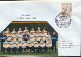 Deutschland-Occasionally Cover 1990 -Italia- Fussball Weltmeister 1990 -Germany Squad - 1990 – Italien