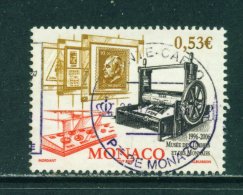 MONACO - 2006  Stamp And Coin Museum  53c  Used As Scan - Usati