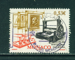 MONACO - 2006  Stamp And Coin Museum  53c  Used As Scan - Oblitérés