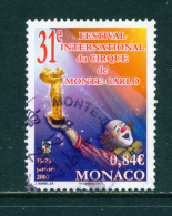 MONACO - 2006  Circus Festival  84c  Used As Scan - Other & Unclassified
