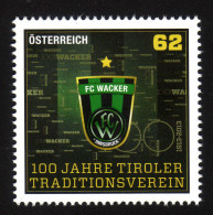 ÖSTERREICH 2013 ** 100 Jahre FC Wacker Innsbruck / Fussball, Football - MNH - Unused Stamps