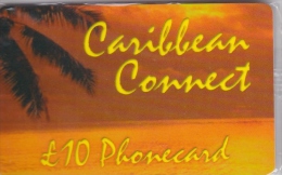 UK, £10, Carbbean Connect,  Mint In Blister Prepaid Card, 2 Scans. - Autres & Non Classés