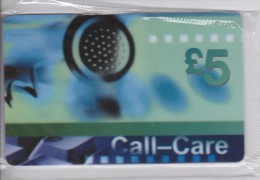 UK, £5, Call-Care,  Mint In Blister Prepaid Card, 2 Scans. - Andere & Zonder Classificatie