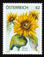 ÖSTERREICH 2013 ** Sonnenblumen - Nur Im ABO Erhältlich MNH - Unused Stamps