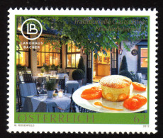 ÖSTERREICH 2013 ** Traditionelle Gaststätten / Landhaus Bacher Niederösterreich - MNH - Unused Stamps
