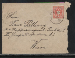 POLAND AUSTRIAN PARTITION ZONE LETTER FROM PRZEMYSL TO VIENNA - Brieven En Documenten