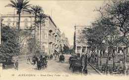 ALEXANDRIA - Rue Chérif-Pacha - 2 Scans - Alexandrië