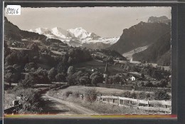 REICHENBACH MIT BLÜMLISALP - TB - Reichenbach Im Kandertal