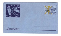 VATICAN 1977 Aerogramme "Pax Vobiscum" Mint - Enteros Postales