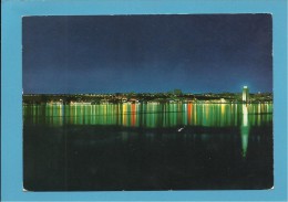 LUANDA - 1971 - Vista Nocturna Da Cidade - The City At Night - Cancel + Stamps - Angola - 2 SCANS - Angola