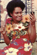 (208) Fiji Island - Fijian Girl - Fidji