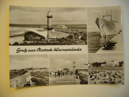 Germany: Rostock - Warnemünde - Strandpromenade, HO-Gaststätte Kurhaus, An Der Mole  - 1970s Unused - Rostock