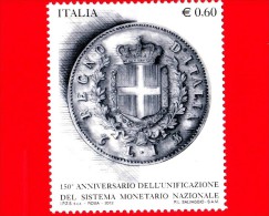 NUOVO - ITALIA - 2012 - 150º Anniversario Della Lira Italiana - 0,60 € • Moneta Da 1 Lira Del 1862 - 2011-20: Mint/hinged