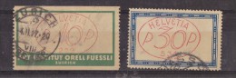 SUISSE  2 VIGNETTES - Automatic Stamps
