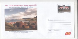 WHALES HUNTINGS HISTORY, GRYTVIKEN- FAT PROCESSING, COVER STATIONERY, ENTIER POSTAL, 2006, ROMANIA - Wale