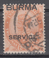 Burma    Scott No.  06    Used     Year  1937 - Myanmar (Birma 1948-...)