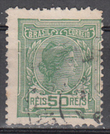 Brazil    Scott No.  203    Used  Year  1918     Unwmkd - Oblitérés