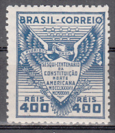 Brazil    Scott No.  451   Unused Hinged     Year  1937 - Oblitérés