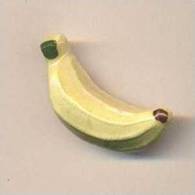 Féve     Fruit  -  Banane -  Colas Clamecy - Frühe Figuren
