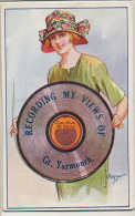 Gt Yarmouth Mechanical Card Artist Systeme Record Come Along Ma Honey Tram - Great Yarmouth