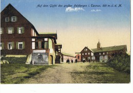 TAUNUS --Auf Dem Gipfel Des Grossen Feldberges I. Taunus --Scan Recto-verso - Taunus