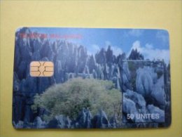 Phonecard Chip Used - Madagascar