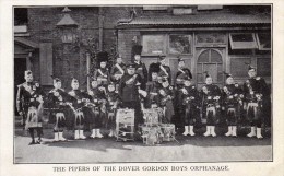 The Pipers Of The Dover Gordon Boys Orphanage 1898 - Dover