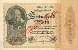 Deutschland, Germany - 1 Mrd. Mark, Reichsbanknote, Ro. 110 B,  ( Serie P ) XF+ ( 2+ ), 1923 ! - 1 Miljard Mark