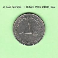 UNITED ARAB EMIRATES    1  DIRHAM  2005  (KM # 6.2) - Ver. Arab. Emirate