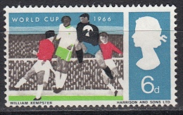 Gran Bretagna, 1966 - 6p Players And Crowd - Nr.459 MLH* - Unused Stamps