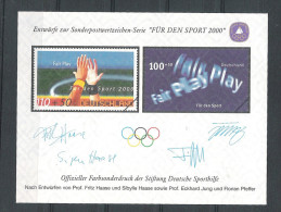 Olympische Spelen 2000 , Duitsland - Vignette - Sommer 2000: Sydney