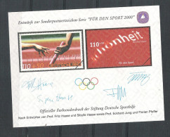 Olympische Spelen 2000 , Duitsland - Vignette - Sommer 2000: Sydney
