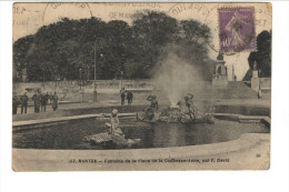 157 - NANTES - Fontaine De La Place De La Duchesse-Anne, Par F, David. - Nantes