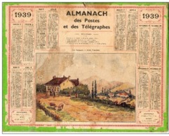 Almanach Des Postes Et Télégraphes 1939  Les Baraques Route De Napoléon -- Département Aude - Grand Format : 1921-40