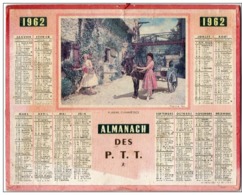 Almanach Des Postes Et Télégraphes 1962  -  Plaisirs Champêtres -département Aude - Big : 1961-70