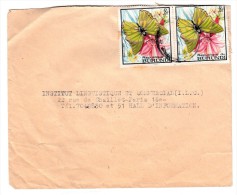 Marcophilie - Burundi - Lettre, Cachet  - Charaxes Eupale (papillon) - Gebraucht