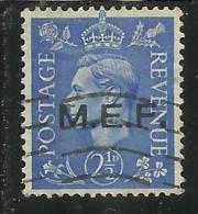 MEF 1943 - 1947 2 1/2 P USED - Ocu. Británica MEF
