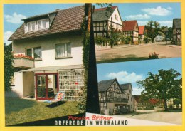 - ORFERODE IM WERRALAND - Pension Böttner - Scan Verso - - Witzenhausen