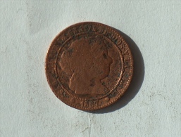 ESPAGNE 2 1/2 CENTIMOS DE ESCUDO 1867 - Münzen Der Provinzen