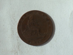 ESPAGNE 5 CENTIMOS 1870 - Monnaies Provinciales