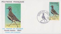 POLYNÉSIE FRANÇAISE  1ER JOUR Oiseaux De Polynésie  17 Nov 1982 - Covers & Documents